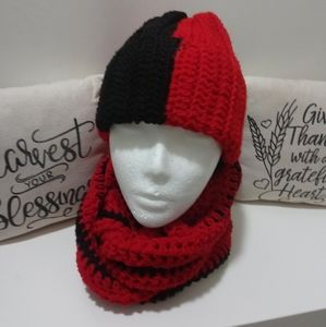 Men's hat & scarf set